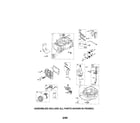 Craftsman 917371120 cylinder/crankshaft/sump diagram