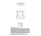 Briggs & Stratton 124L02-1307-F1 gasket sets diagram