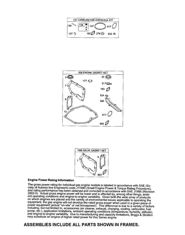 Gasket sets