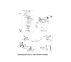 Craftsman 917376531 carburetor/muffler/fuel tank diagram