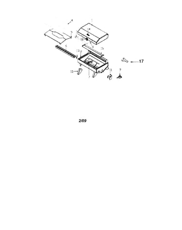Outdoor table top grill