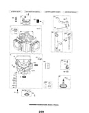 Cylinder/sump/dipstick