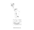 Briggs & Stratton 445877-0132-B1 crankshaft/manifold diagram