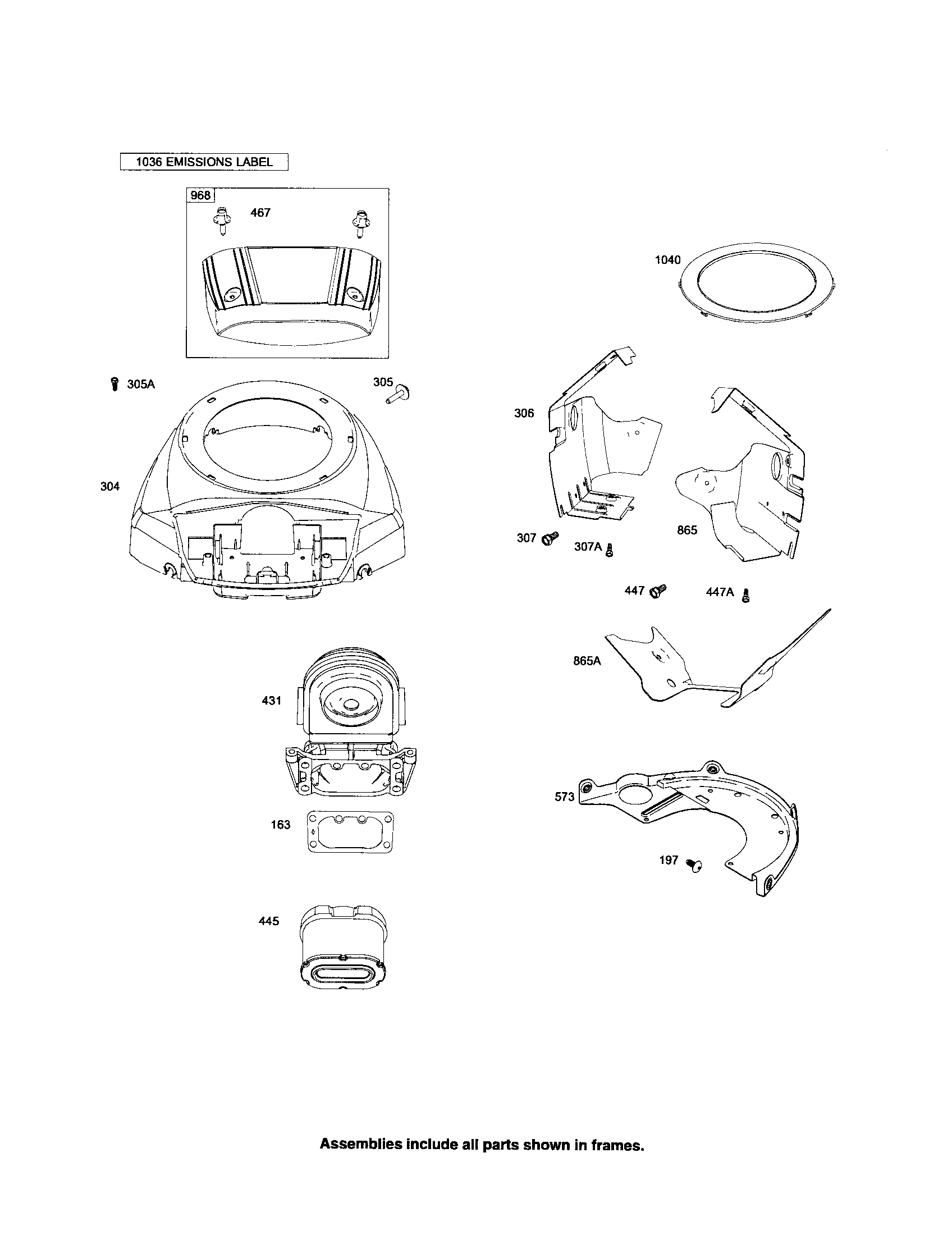 BLOWER HOUSING/INTAKE ELBOW