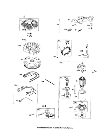 Starter motor/alternator
