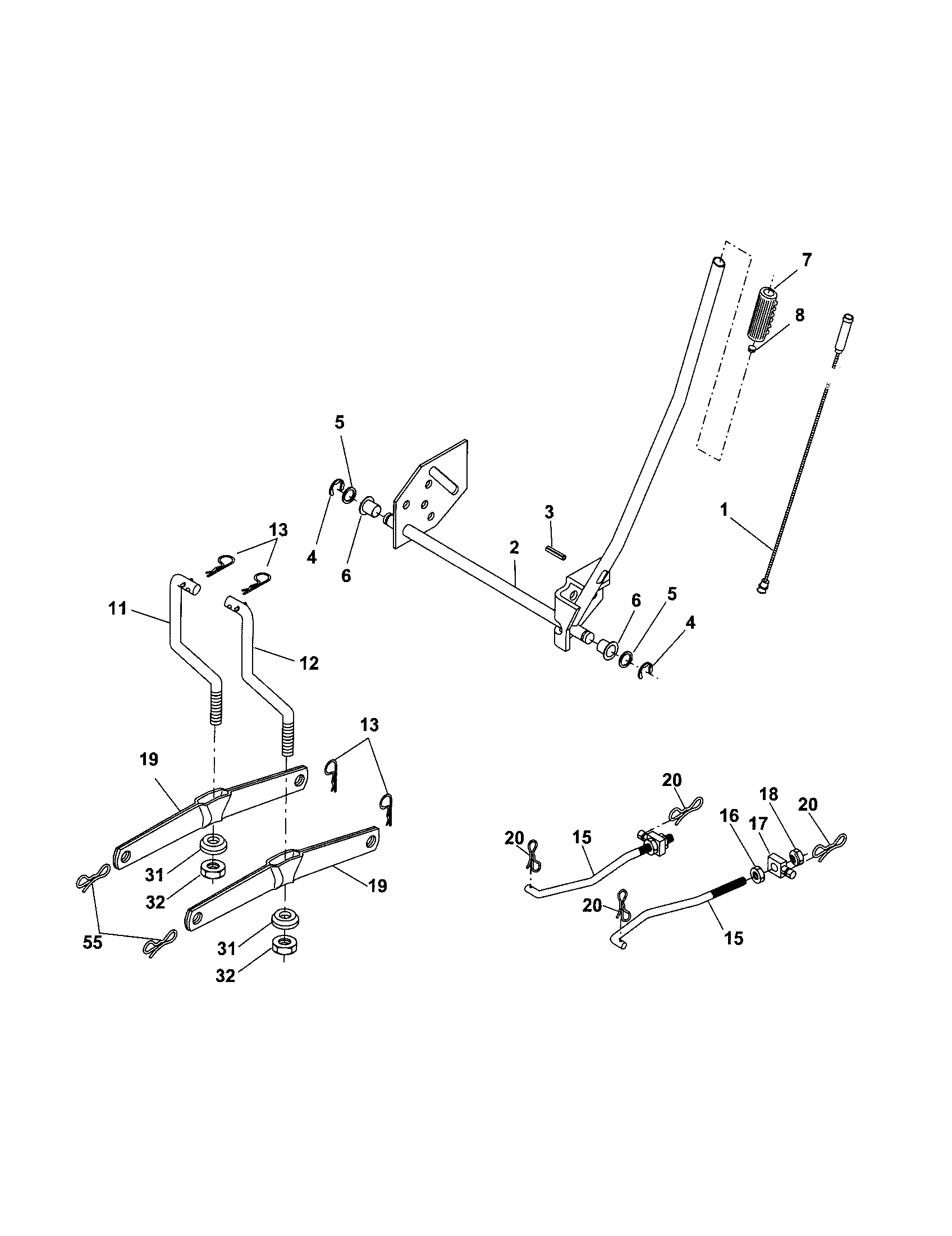Mower lift
