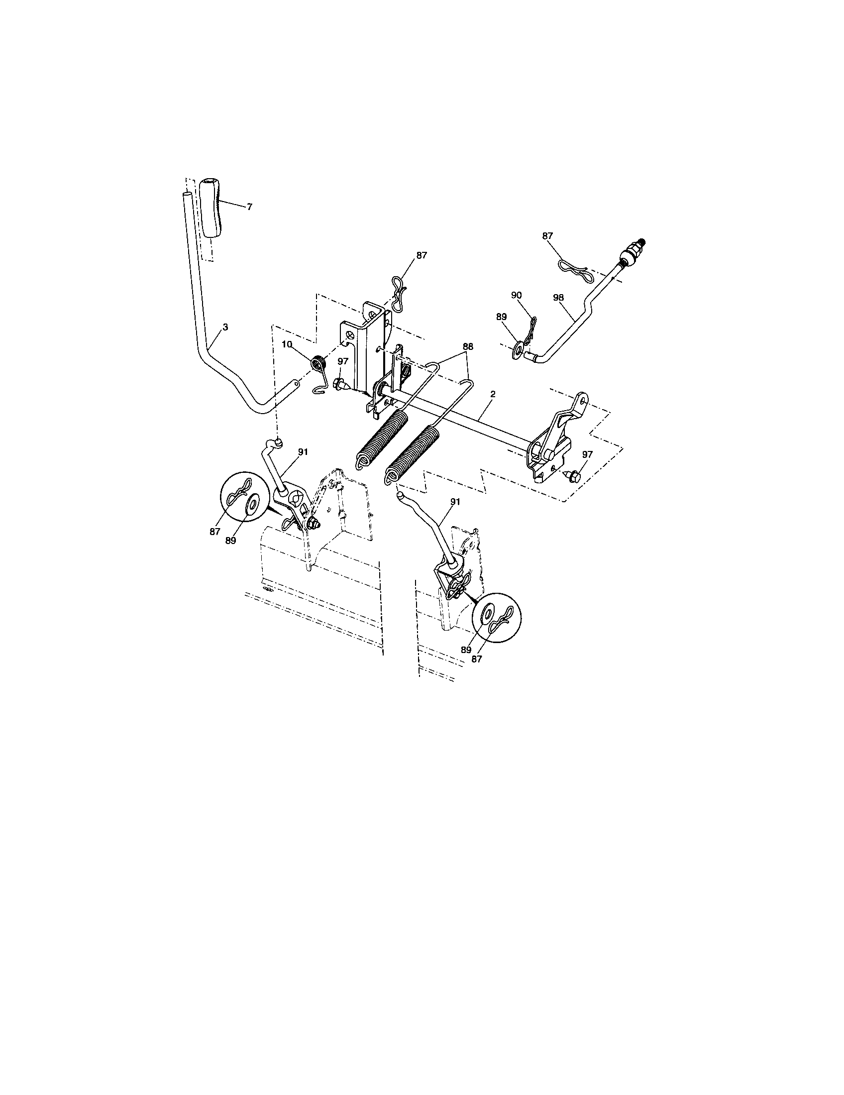 Mower lift