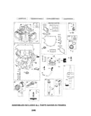 Cylinder/sump/crankshaft