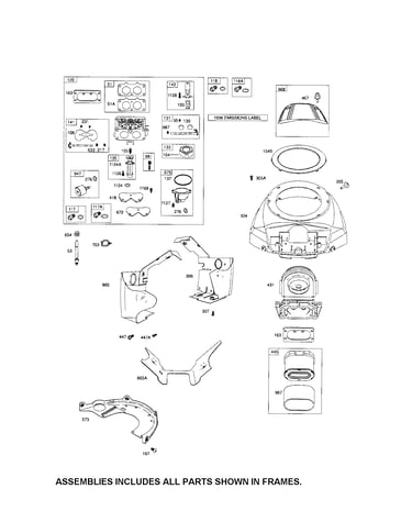 Carburetor/blower housing