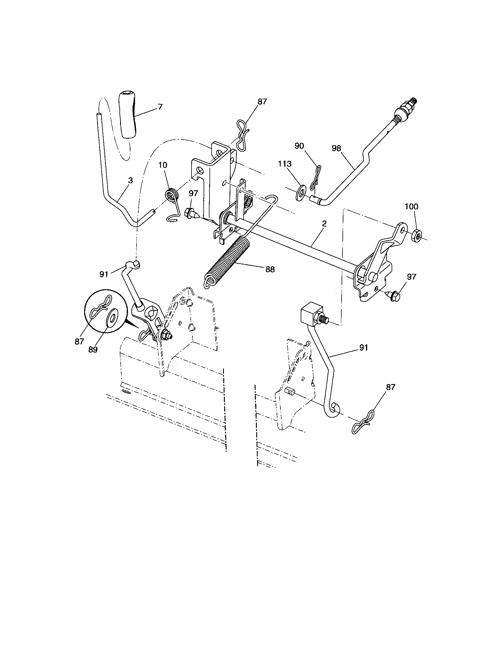 Craftsman lts2000 parts diagram sale