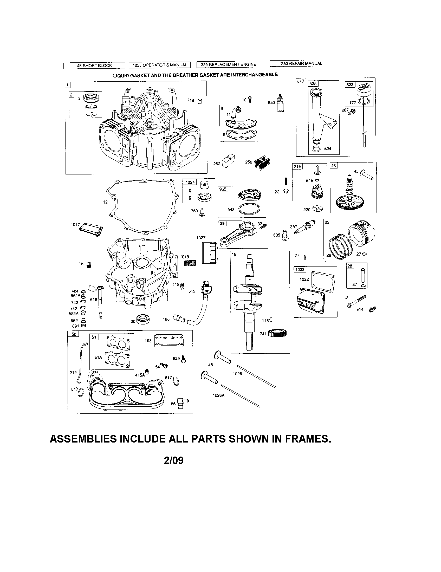 CYLINDER/CRANKSHAFT/INTAKE-MANIFOLD