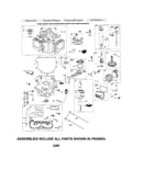 Cylinder/crankshaft/intake-manifold