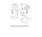 Briggs & Stratton 445677-1188-G1 blower housing/gasket sets diagram