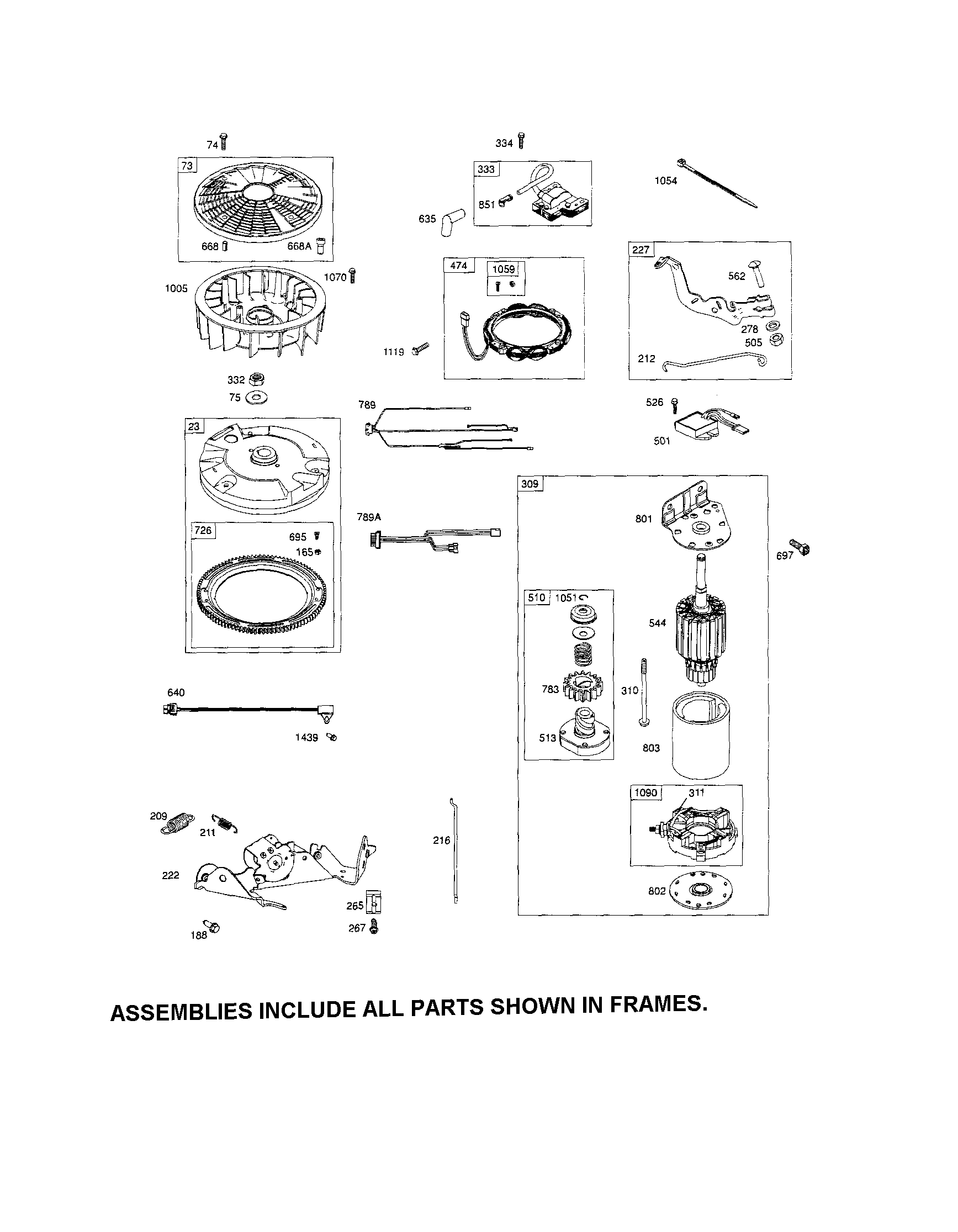 MOTOR STARTER/ALTERNATOR