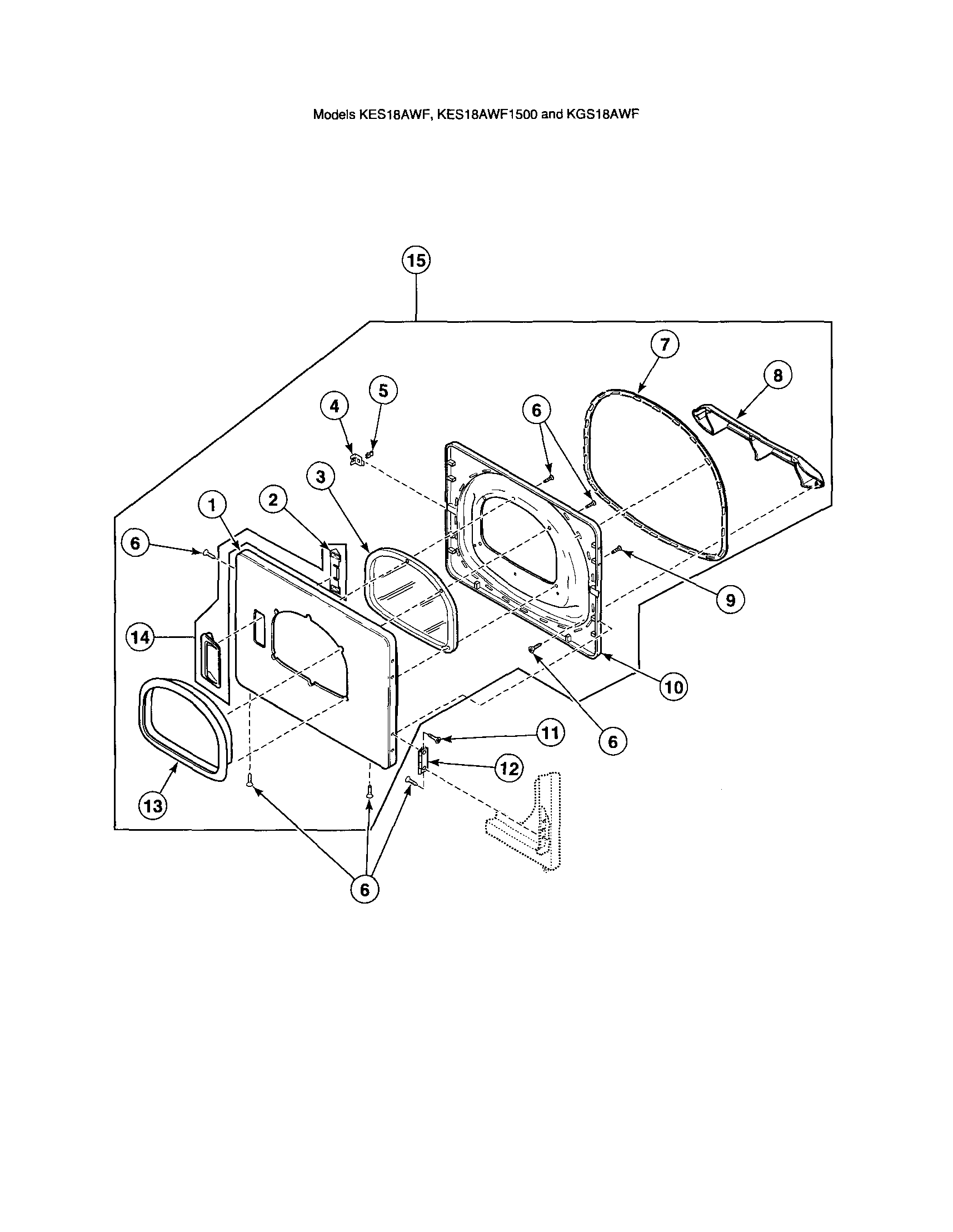 Loading door-with window