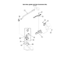 Speed Queen AGS20AWF gas valve/igniter/gas conversion diagram
