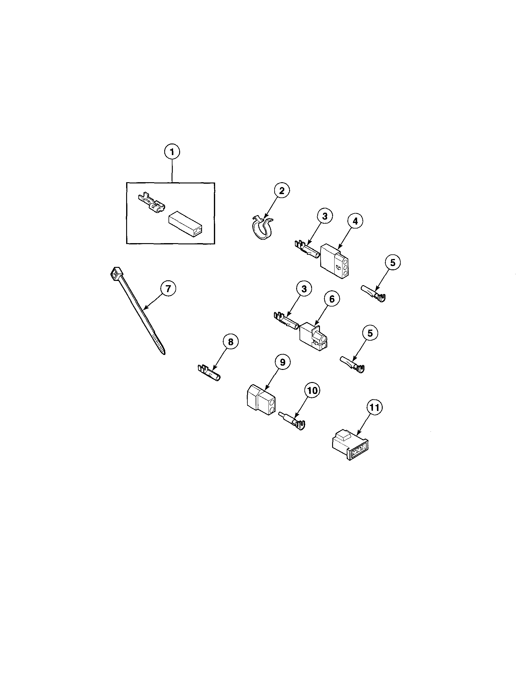 Terminal block/terminals