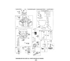 Briggs & Stratton 407777-0717-B1 cylinder/sump/crankshaft diagram