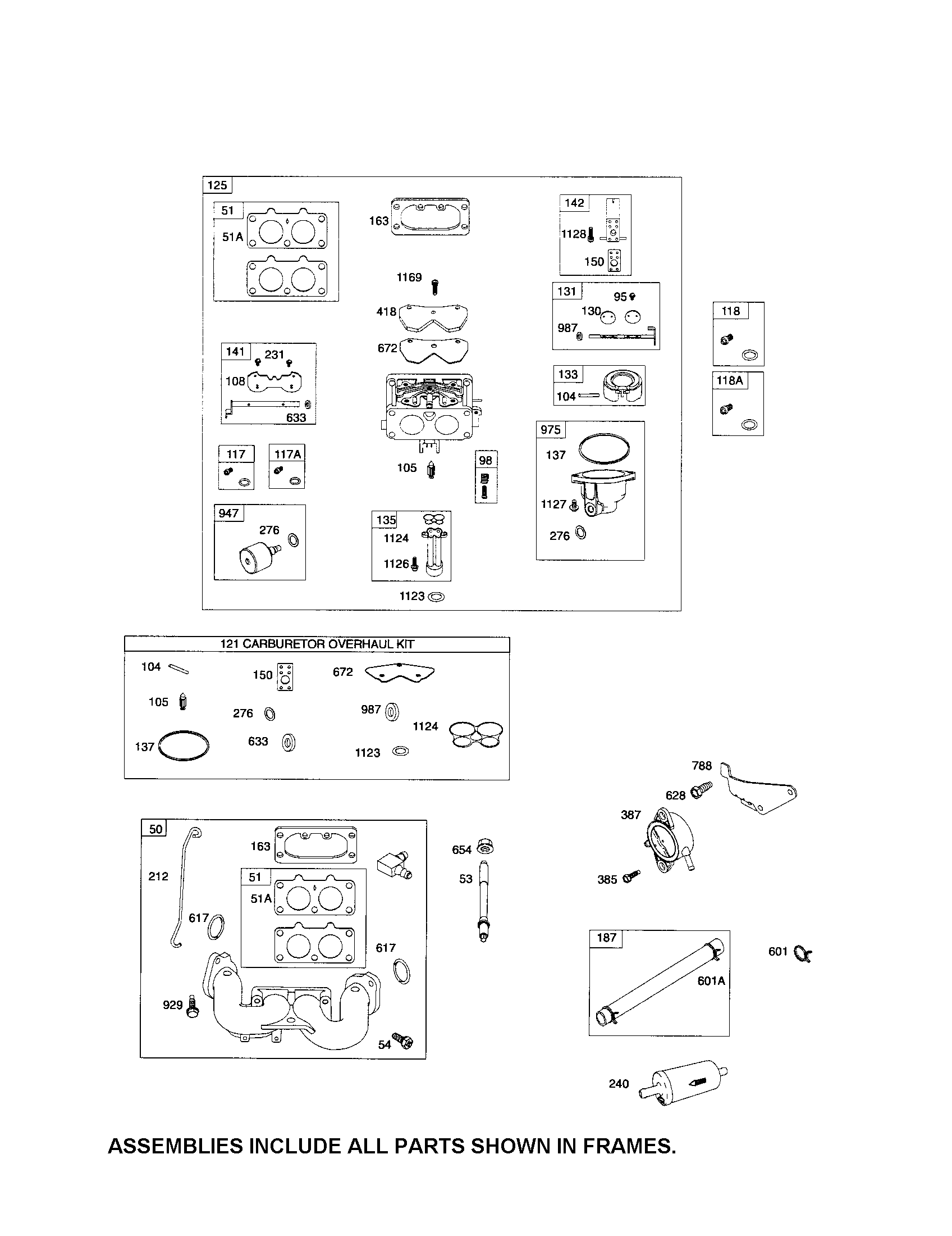 CARBURETOR/INTAKE MANIFOLD
