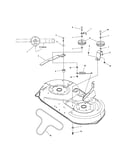 42" deck-belt/idler arm/hitch