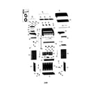 Kenmore 41516657900 gas grill diagram