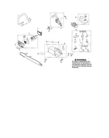 Shield/starter housing/bar