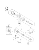Arm shaft drive system