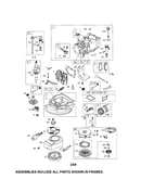 Cylinder/sump/rewind starter