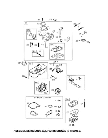 Carburetor/fuel tank
