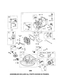 Cylinder/crankshaft/sump