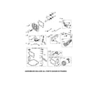 Briggs & Stratton 126T02-0191-B1 muffler/magneto armature diagram