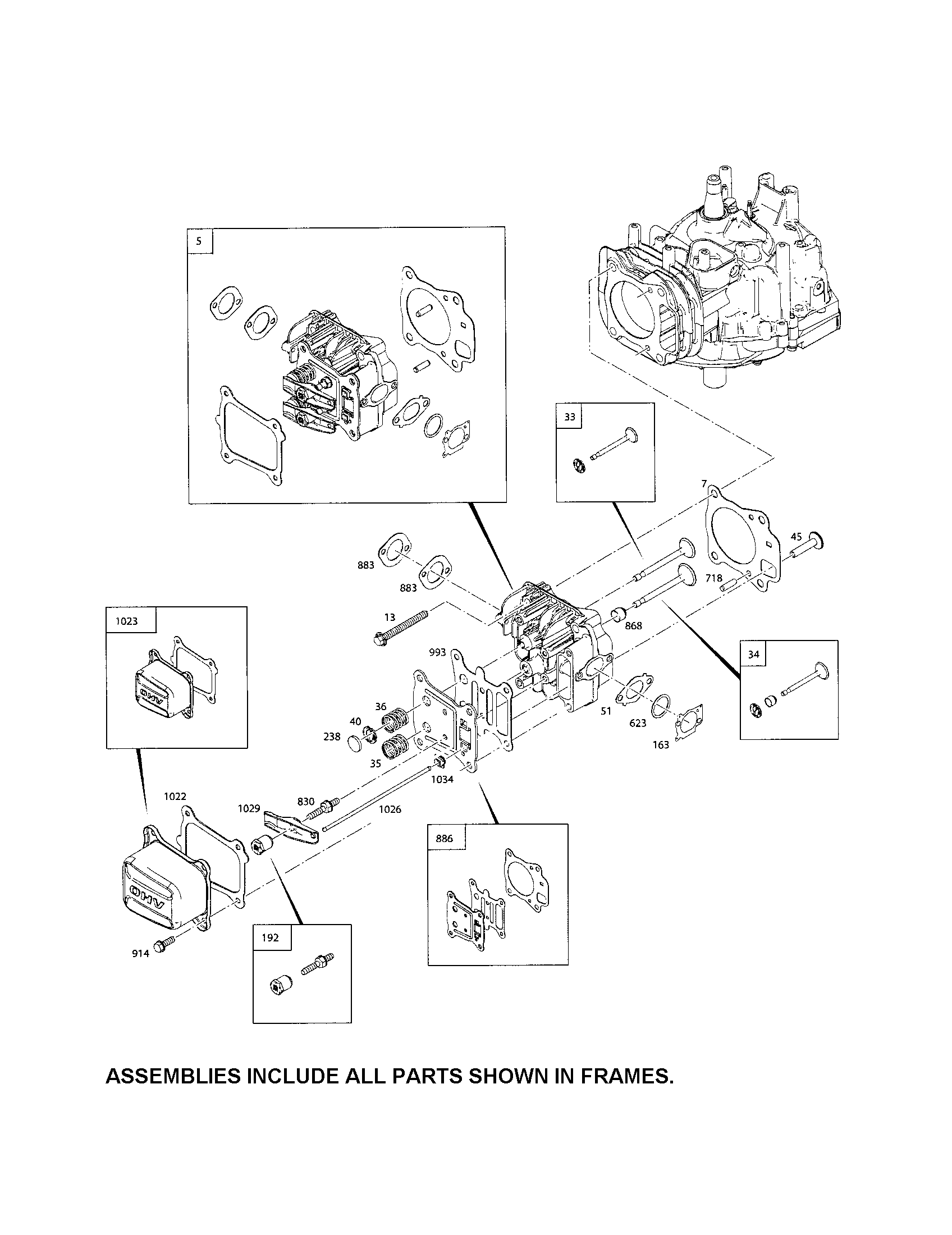 Head-cylinder