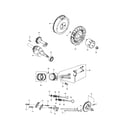 Honda GX390UT1 flywheel/crankshaft diagram