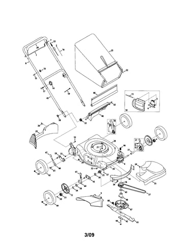 Self-propelled mower