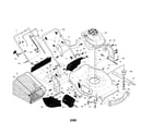 Craftsman 917374090 handle/engine/housing diagram