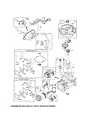 Sump/crankshaft/cylinder