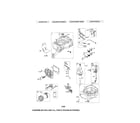 Briggs & Stratton 124L05-1306-F1 cylinder/crankshaft/sump diagram
