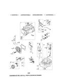Cylinder/crankshaft/sump