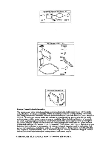 Gasket sets