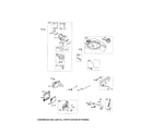Craftsman 917370870 carburetor/fuel tank/muffler diagram
