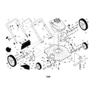 Craftsman 917385411 lawn mower diagram