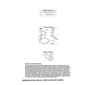 Briggs & Stratton 126T02-1350-B1 gasket sets diagram