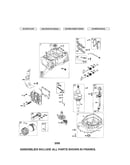 Cylinder/crankshaft/sump