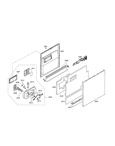 Door/dispenser