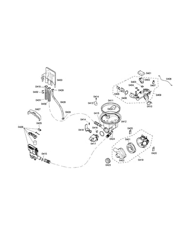 Heater/sump/pump