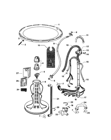 Agitator & hoses