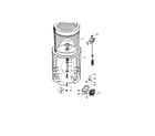Fisher & Paykel GWL15-96155A inner & outer bowls/pump diagram
