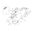 Samsung WF448AAW/XAC-00 housing drawer diagram