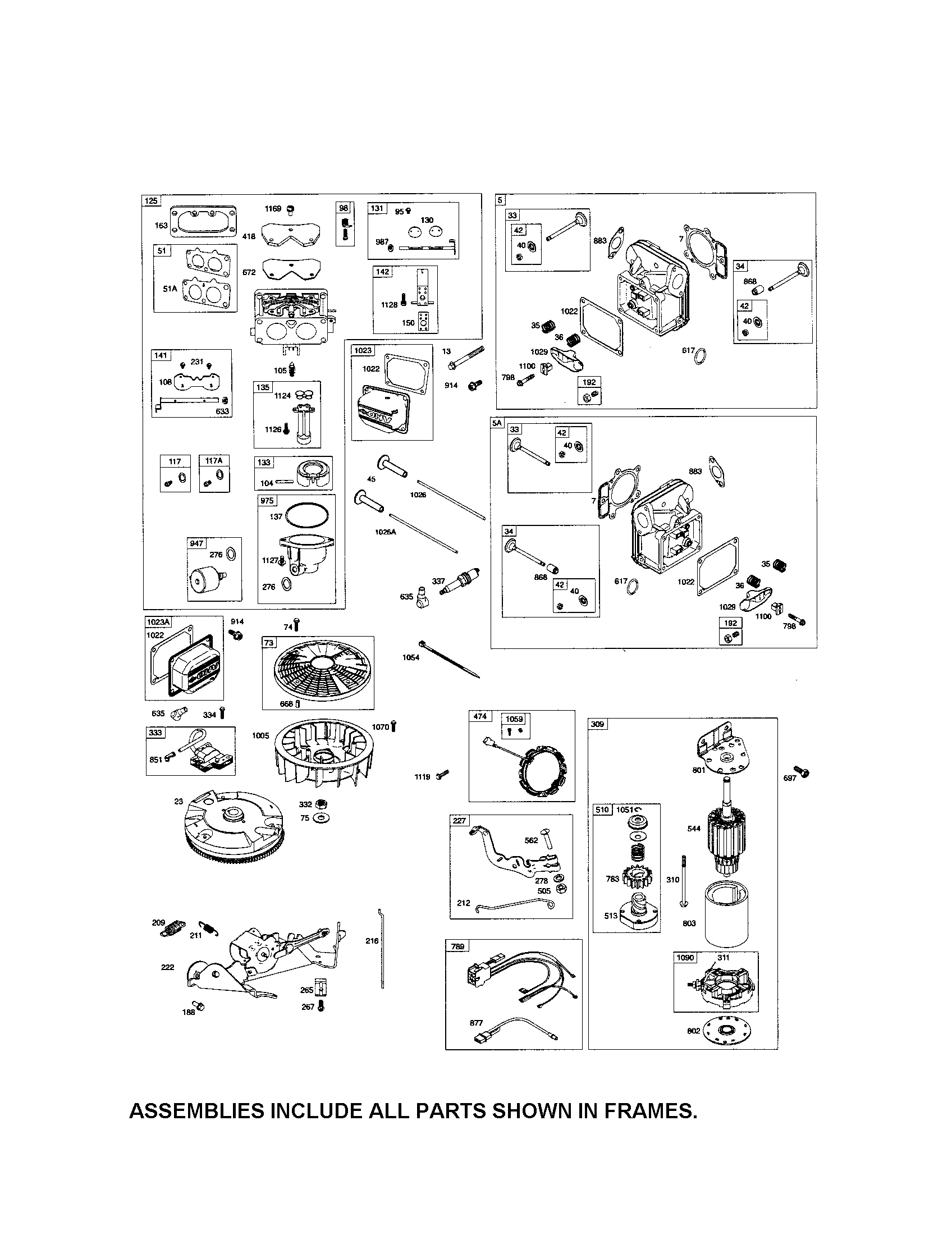 CARBURETOR/MOTOR STARTER