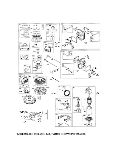 Carburetor/motor starter